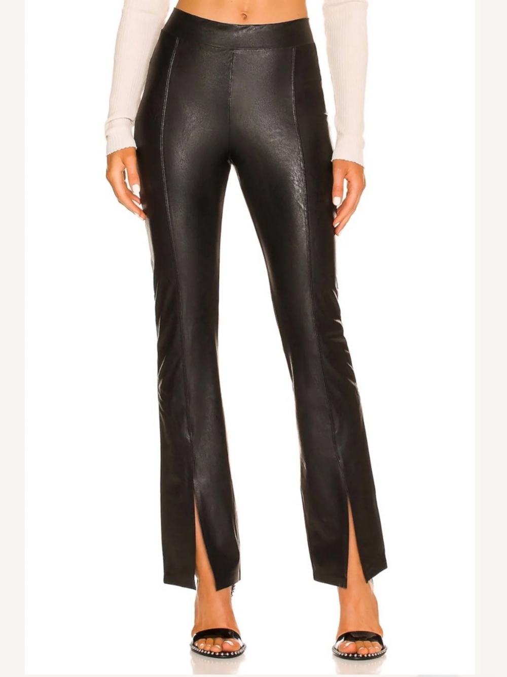 Commando Faux Leather Split Front Pants